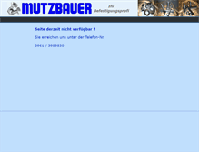 Tablet Screenshot of mutzbauer.com